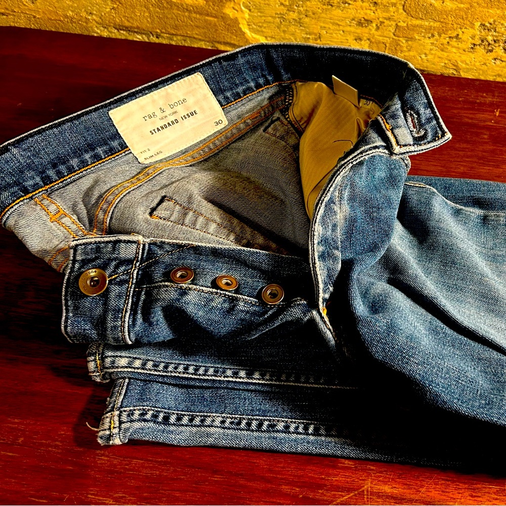 Rag and Bone Men’s skinny fit jeans